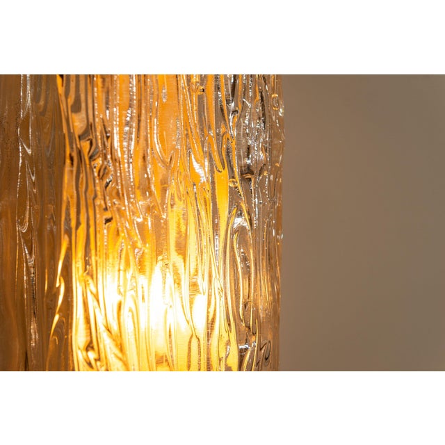 Glass Bambu Wall Lamp from Venini, Italy, 1970s For Sale - Image 7 of 13