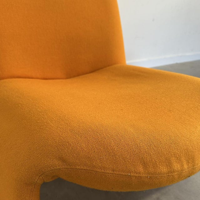 Orange Vintage Alky Lounge Chair by Giancarlo Piretti for Castelli, 1970s For Sale - Image 8 of 12