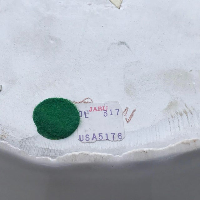 Vintage Modernist Jaru of California Oversized White Ceramic Vase For Sale - Image 12 of 13