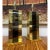 1980s Gold and Black Pierre Cardin Style Metal Table Lamps - a Pair For Sale - Image 6 of 13