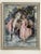 Framed Cross-Stitched Lady With a Horse Needlepoint (titled “Aquarella)” is a cotton canvas created by SEG de Paris,...