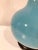 Contemporary Large Turquoise Ceramic Gourd Table Lamp For Sale - Image 3 of 6