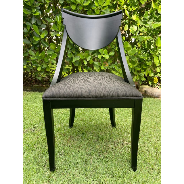 Vintage Italian Postmodern Klismos Dining Chairs by Pietro Costantini, Set of 4 For Sale In Naples, FL - Image 6 of 18