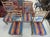 Vintage Mortensen Designs, Inc “The Rainbow Collection” Hickory & Glass Dining Table W/4 Chairs For Sale - Image 10 of 18