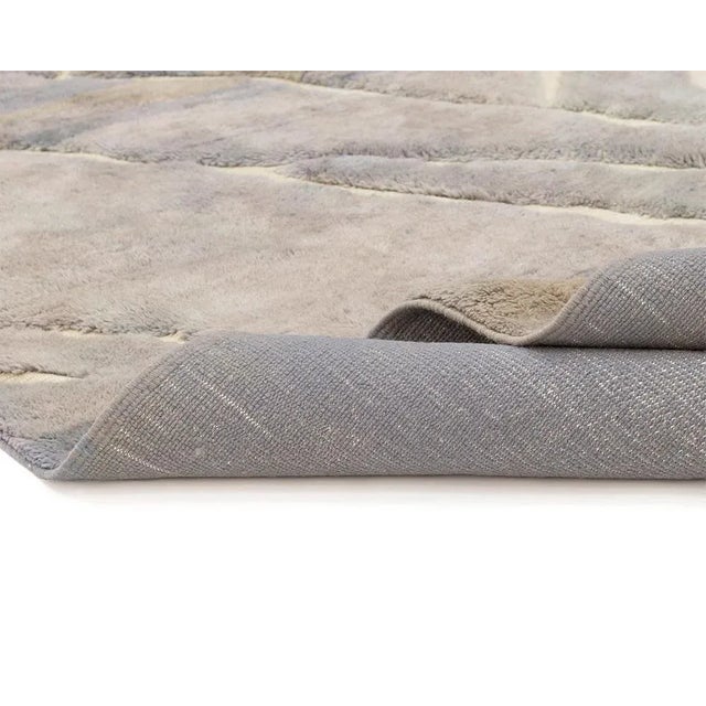 Early 21st Century Hand-Knotted Wool Premium Rug by Azele Studio For Sale - Image 5 of 10