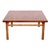 1960s T. H. Robsjohn-Gibbings for Widdicomb Square Mahogany Coffee Table For Sale