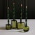 Lumière Twist Taper Candles, Set of 12 in Alpine Green, 12" For Sale In Los Angeles - Image 6 of 6