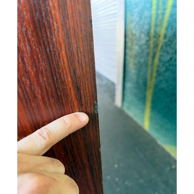 Red Danish Rosewood Arne Wahl Iversen Dresser For Sale - Image 8 of 12