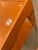 Mid-Century Modern Glossy Hermes Orange Square Two Tier End Tables -a Pair For Sale - Image 3 of 16