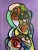 Peter Keil Original Peter Keil Painting - Junge Wilde Collection For Sale - Image 4 of 5