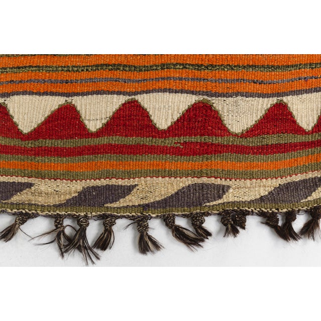 Mid 20th Century Tribal Wool Runner for Entryway or Kitchen For Sale - Image 4 of 10