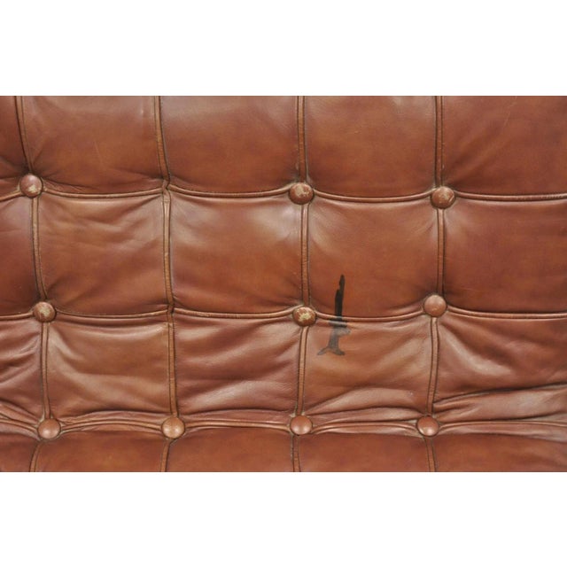 Laverne International "New York" Brown Leather Lounge Chair by Katavolos Littell Kelley for Laverne For Sale - Image 4 of 12