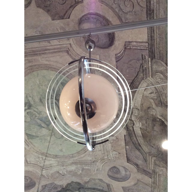 Saturno Chandelier in the style of Gio Ponti and Pietro Chiesa for Fontana Arte, 1930s For Sale - Image 16 of 18