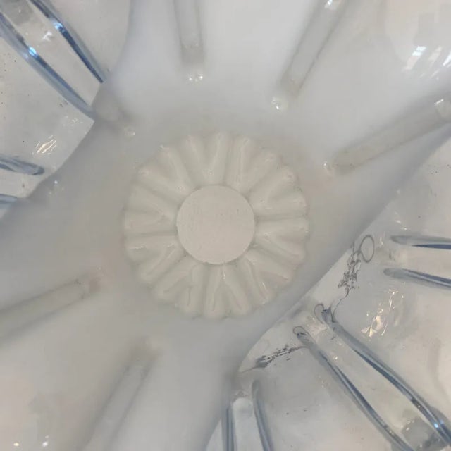 Gray Glass Chrome Pendant Lamp attributed to T. Zuccheri, Italy, 1970s For Sale - Image 8 of 10