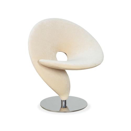 Modern Question Mark Fabric Chairs from Tonon, Set of 6 For Sale - Image 3 of 15