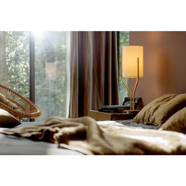 Arborescence Satin Brass Floor Lamp by Hervé Langlais For Sale - Image 4 of 7