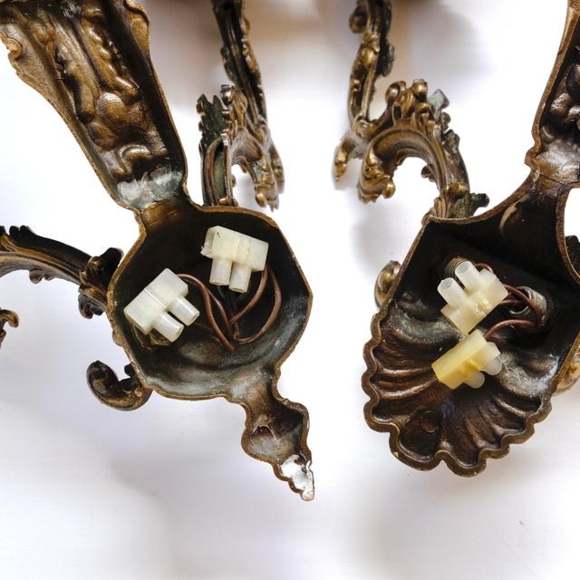 Her and Him Sconces with Two Arms, Set of 2 For Sale - Image 16 of 18