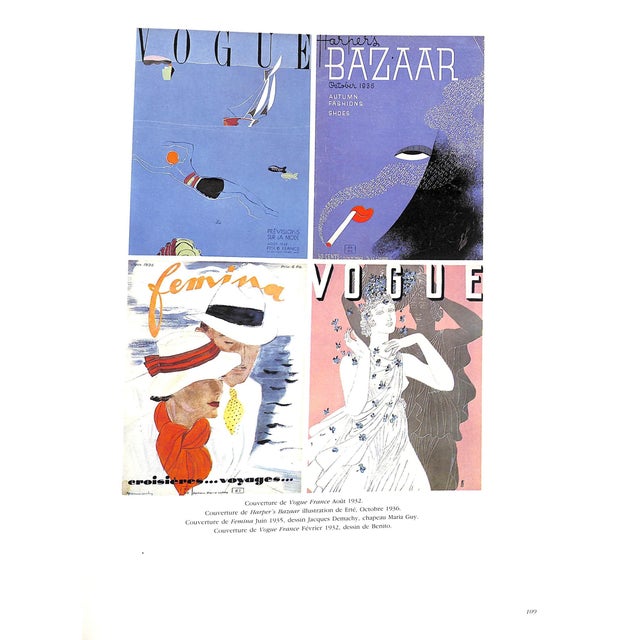 Paper "Mode Des Annees 30 Couleur Du XXeme Siecle" 1987 Salvy, Gerard-Julien For Sale - Image 7 of 12