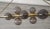 Mid-Century Modern Mid-Century Murano Glass and Brass Chandelier, 2000a For Sale - Image 3 of 9