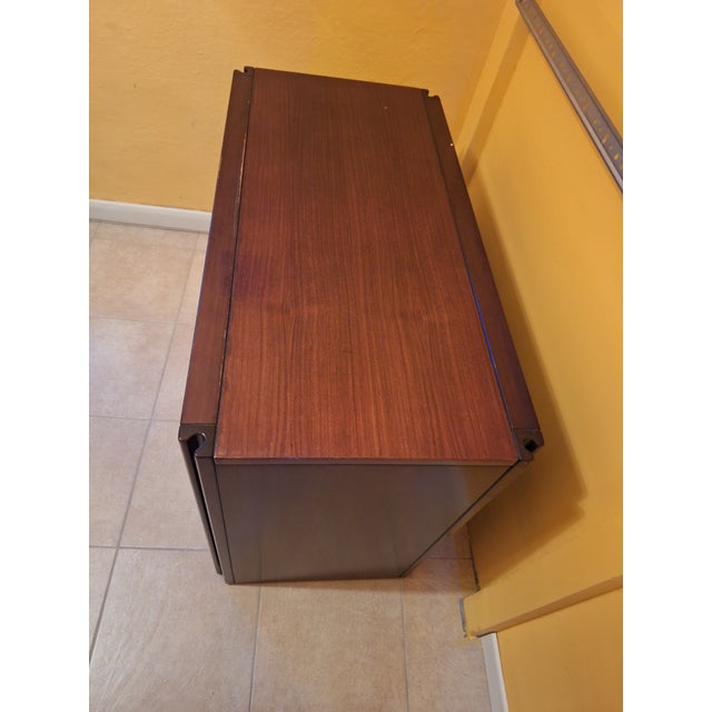 Wood Sideboard with Doors in Rosewood by Angel Mangiarotti for Molteni, 1960s For Sale - Image 7 of 18