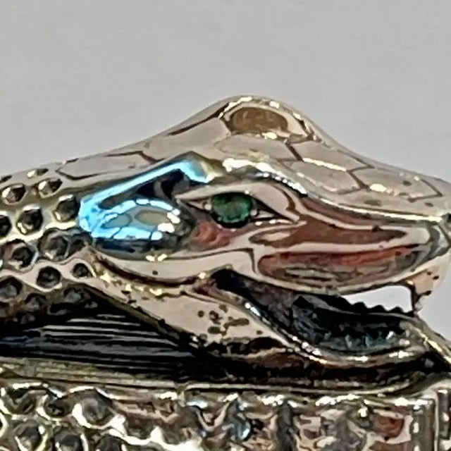 Metal S.T. Dupont X Tournaire Limited Edition Snake Lighter (72/88), France, 2013 For Sale - Image 7 of 12
