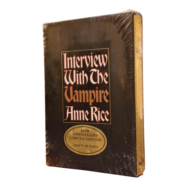Anne Rice – Interview With the Vampire (1996) 20th Anniversary Limited Edition – Signed – Factory Sealed – Mint For Sale