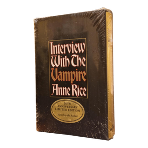 Anne Rice – Interview With the Vampire (1996) 20th Anniversary Limited Edition – Signed – Factory Sealed – Mint