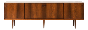 Rosewood Sideboard by Henry Rosengren Hansen, 1950s