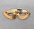 Napier Vintage 1960s Signed Napier Goldtone Mask Brooch For Sale - Image 4 of 6