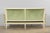 French Louis XVI Style Painted Canapé in Moss Green Velvet, Provence For Sale - Image 18 of 18