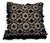 Gucci's 17-inch square pillow features GG pattern jacquard upholstery interspersed with bees and stars—codes that have...