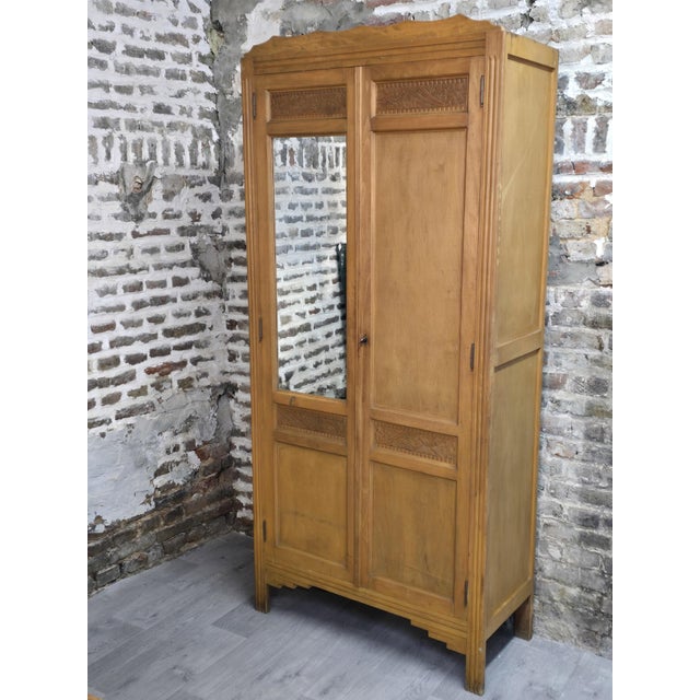 Art Deco Wardrobe, 1920s For Sale - Image 15 of 15