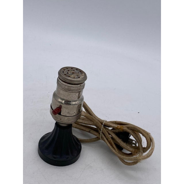 Pre-War Electric Lamp Base Lighter, featuring a modified lamp socket fixed with an electric lighter similar to car light....