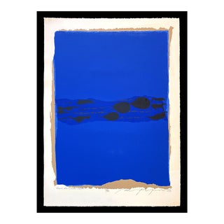 Adja Yunkers, Parev III / Chant d'Un Oiseau, 1973 Screenprint, Abstract Expressionism For Sale