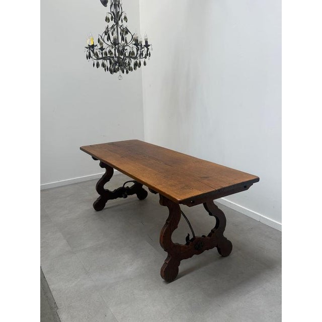 18th Century Oak Dining Table For Sale - Image 3 of 10