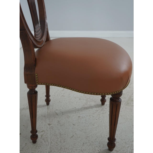 Set of 8 French Louis XVI Style Dining Room Chairs For Sale - Image 11 of 18