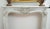 Antique Louis XV Style Fireplace in White Carrara Marble, Early 19th Century For Sale - Image 3 of 8