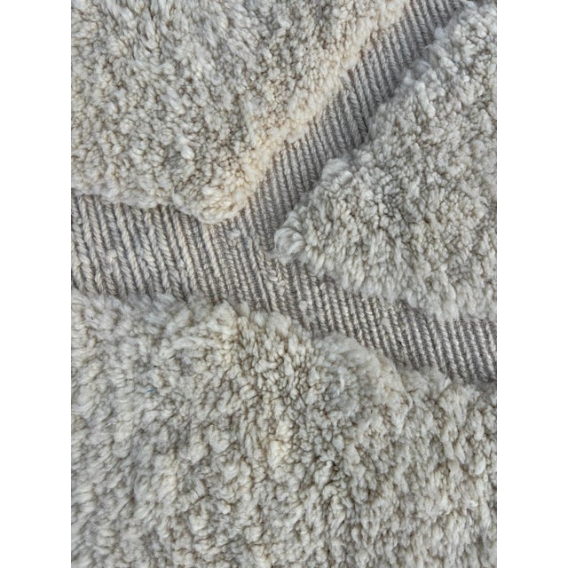 Moroccan Rug Hand Knotted For Sale - Image 6 of 8