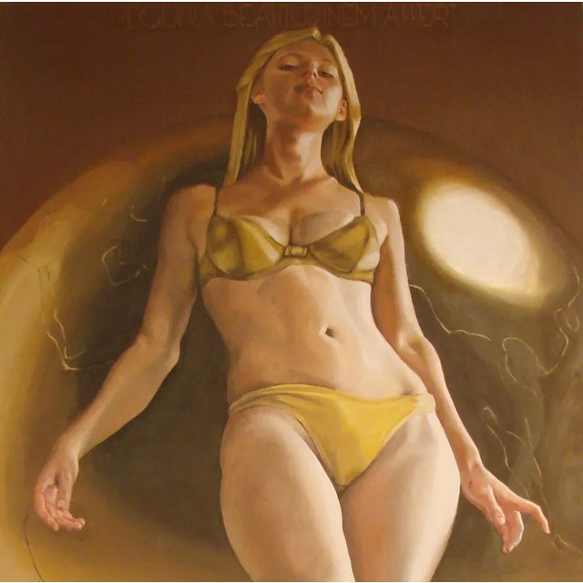 Mihai Florea, Forever Worship, Oil on Canvas For Sale - Image 4 of 5