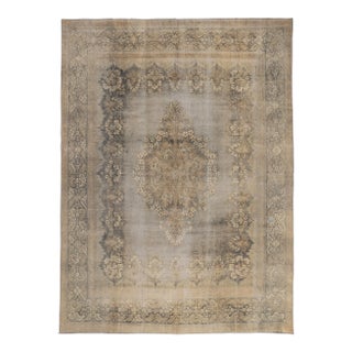 Mid 20th Century Modern Classic Vintage Turkish Rug - 09’05 X 12’10 For Sale