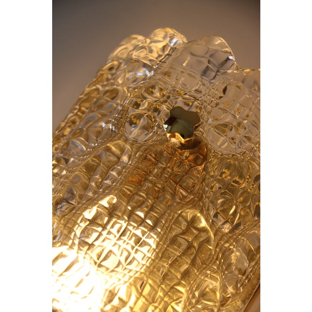 Glass and Brass Wall Lights by Carl Fagerlund for Orrefors, 1960s, Set of 2 For Sale - Image 18 of 18