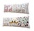 Mid-Century Modern White Horse Suzani Lumbar Pillow Cover 18'' X 53'' - Set of Two For Sale - Image 3 of 4