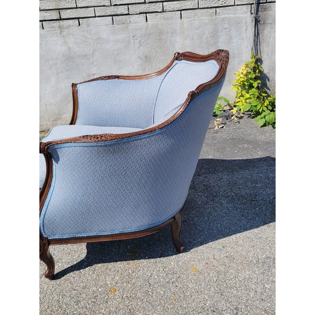 1930 Italian Club Living Room Chair Beachwood For Sale - Image 16 of 17