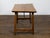 Brown Italian 19th Century Walnut Console Table with Column Legs and Iron Stretchers For Sale - Image 8 of 12