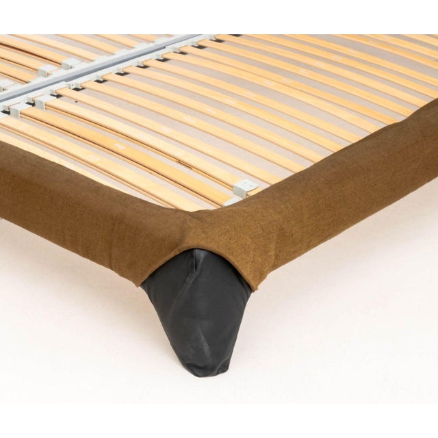 Wood Flou California King Size Bed Frame For Sale - Image 7 of 10