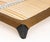Wood Flou California King Size Bed Frame For Sale - Image 7 of 10