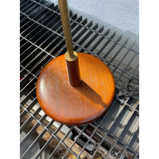 Danish Mid Century Teak Floor Lamp 1970s For Sale - Image 12 of 12