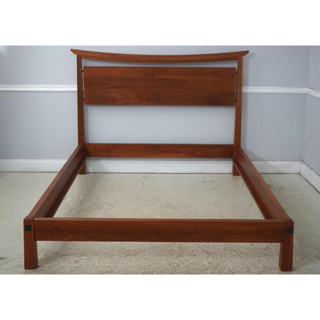 Age: c2008 Details: Studio Crafted Bench Made Curved Headboard High Quality Construction Traditional Style Offered @...