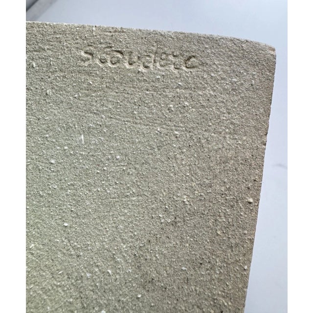 Simone Couderc Cube Sculpture 1990 France For Sale - Image 4 of 9