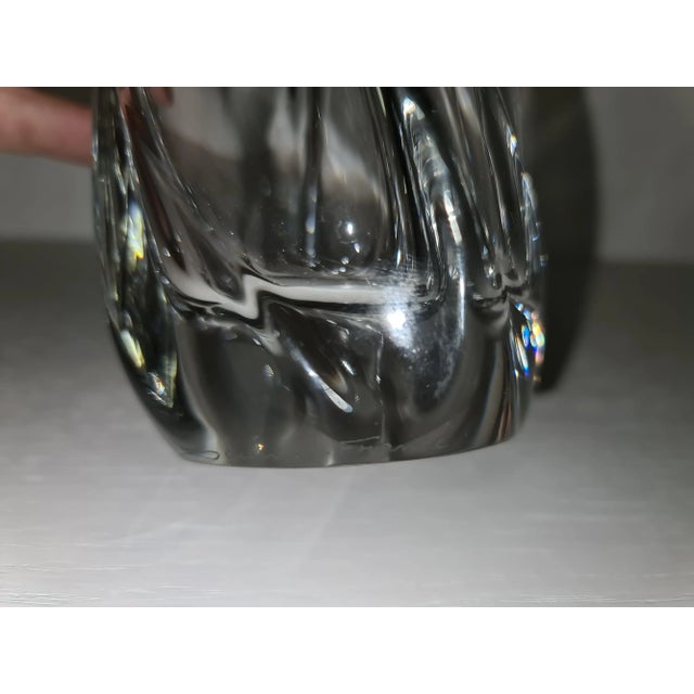 Crystal Vase by Jean Daum for Daum France, 1960s For Sale - Image 4 of 9